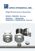 Apex Dynamics MGO/MGOK Series Planetary Gearbox