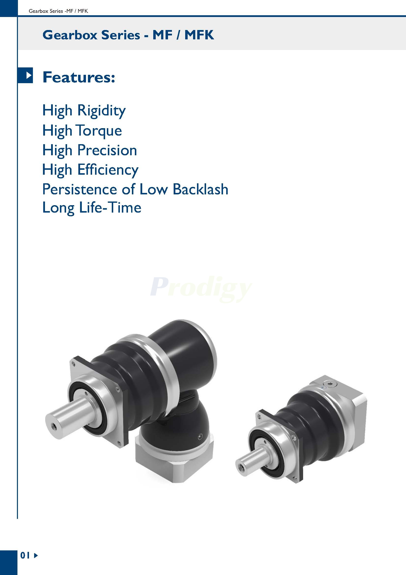 Apex Dynamics MF/MFK Series Planetary Gearbox