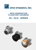 Apex Dynamics GL/GLS Series Planetary Gearbox