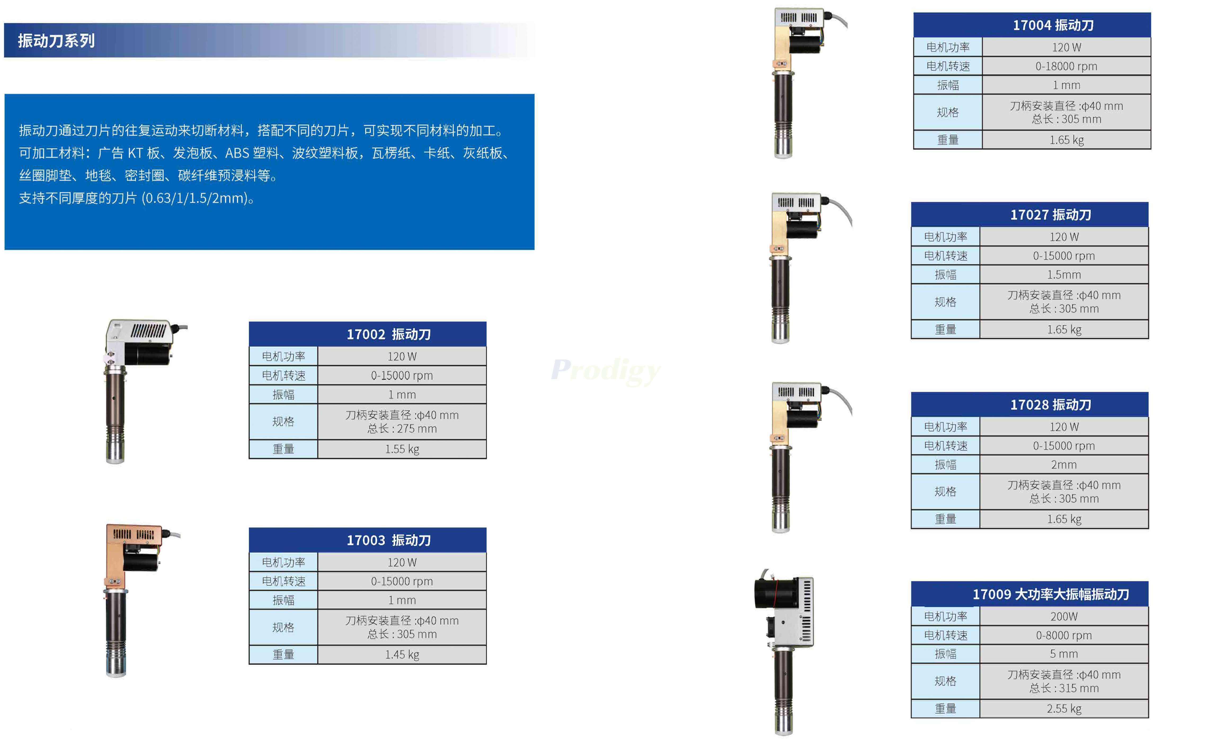 CNC machine cutting head-vibration knife