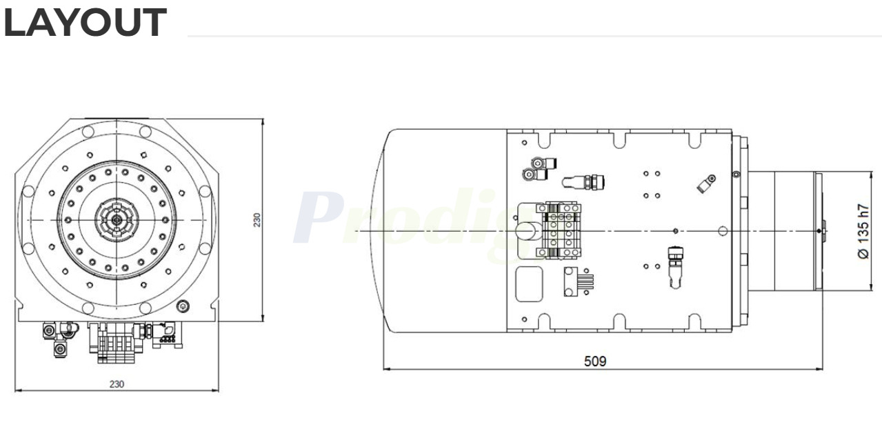 HITECO Electric Spindle QM SERIES