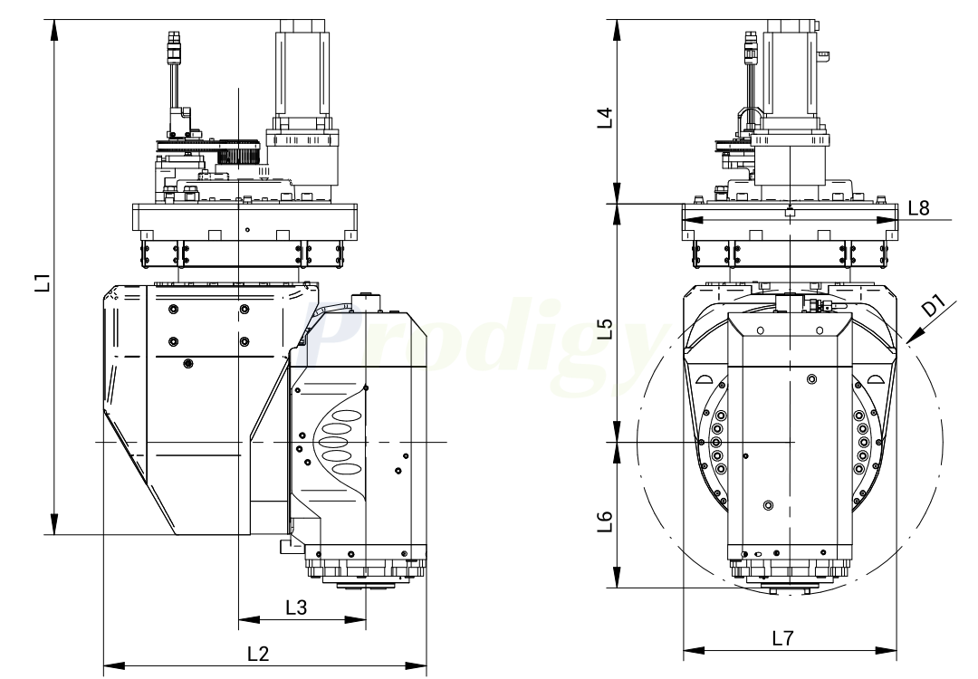 HSD HS LINE : HS778 Milling heads