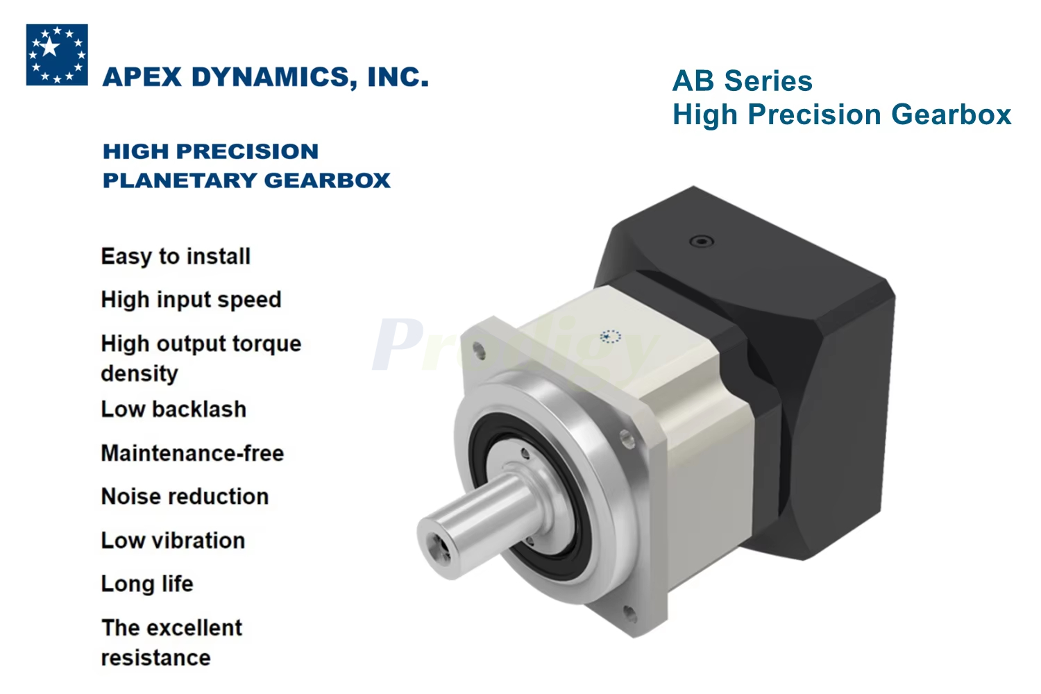 Apex Dynamics AB Planetary Gearbox Official Authorized Supplier