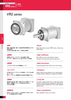 NIDEC Gearbox ABLE Reducers VRG Series