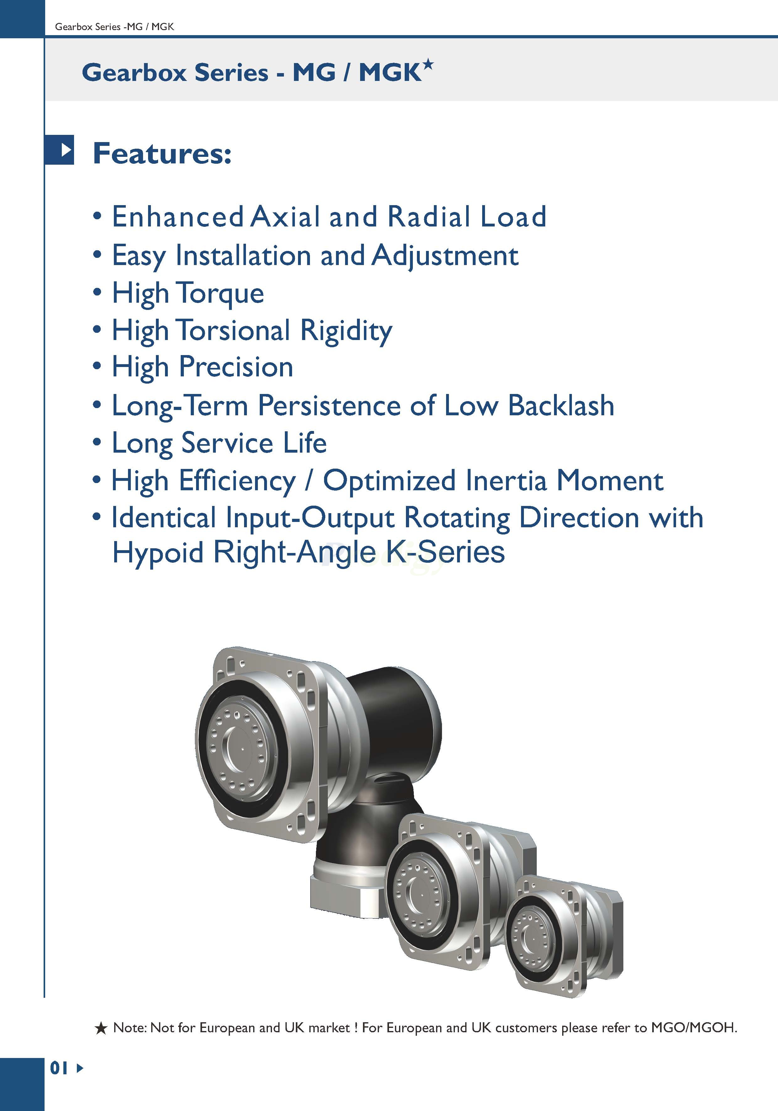 Apex Dynamics MG/MGHSeries Planetary Gearbox